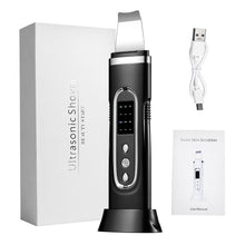 Load image into Gallery viewer, Ultrasonic Skin Scrubber Electric Facial Cleansing