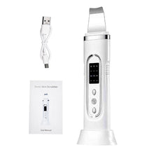 Load image into Gallery viewer, Ultrasonic Skin Scrubber Electric Facial Cleansing