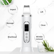 Load image into Gallery viewer, Ultrasonic Skin Scrubber Electric Facial Cleansing