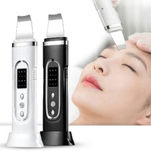 Load image into Gallery viewer, Ultrasonic Skin Scrubber Electric Facial Cleansing