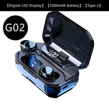 Load image into Gallery viewer, Fone Wireless Bluetooth V5 IPX7 com Display de Led mod G02