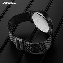 Load image into Gallery viewer, SINOBI New Creative Fashion Watch Mens Sports Watches Man&#39;s Quartz Wrist Watch Male Military Clock Casual Army Relogio Masculino