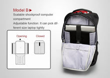 Load image into Gallery viewer, Mochila Anti-Furto para Laptop 15 e 17&quot; com carregador USB