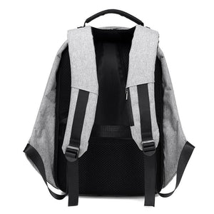 Mochila Anti-Furto à Prova D'água para Laptop de 15"