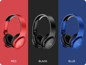 Pro Bluetooth Headphones com HiFi Stereo e Cancelamento de Ruídos