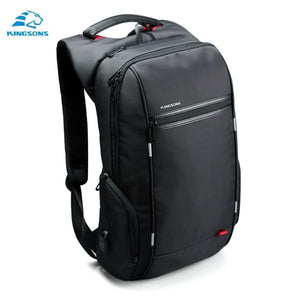 Mochila Anti-Furto para Laptop 15 e 17" com carregador USB