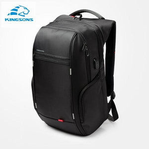 Mochila Anti-Furto para Laptop 15 e 17" com carregador USB