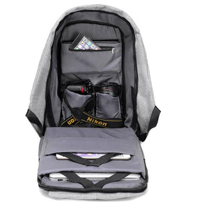 Mochila Anti-Furto à Prova D'água para Laptop de 15"