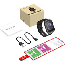 Load image into Gallery viewer, Smart Watch GETIHU DZ09 para iPhone Samsung Bluetooth com SIM Card e Camera