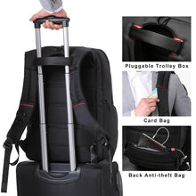 Load image into Gallery viewer, Mochila Anti-Furto para Laptop 15 e 17&quot; com carregador USB