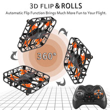 Load image into Gallery viewer, Drone Nano Quadricoptero Flip 360º Resistente a Impacto com Controle Remoto