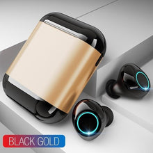 Load image into Gallery viewer, Fone Bluetooth TOMKAS Headset com Microfone e Caixa de Carregamento