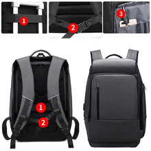 Load image into Gallery viewer, Mochila EURCOOL Case para Laptop Compartimentos Funcionais com Dispositivo Recarga USB