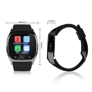 Smart Watch Sport Calangdar com Rastreadores Bluetooth Dial SMS Android IOS