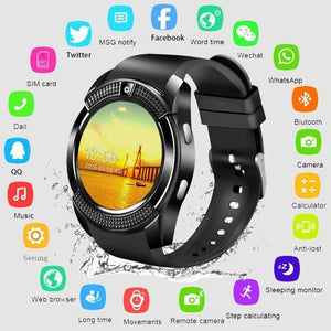 Smart Watch com Câmera e Sim Card PK DZ09 Android