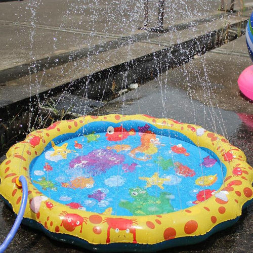 Piscina Infantil com Chafariz Exclusivo Sistema de Jatos Independentes na Borda - Diversão Garantida!