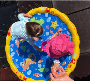 Piscina Infantil com Chafariz Exclusivo Sistema de Jatos Independentes na Borda - Diversão Garantida!