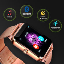 Load image into Gallery viewer, Smart Watch LED Multifunção GUOU / Pulseira em Aço Inoxidável