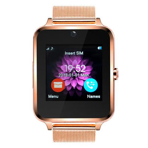 Smart Watch LED Multifunção GUOU / Pulseira em Aço Inoxidável