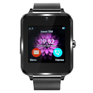 Smart Watch LED Multifunção GUOU / Pulseira em Aço Inoxidável